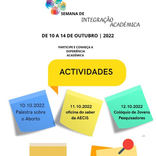 SAUDAÇÕES ACADÉMICAS